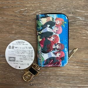Nakano Quintuplet sisters coin bag